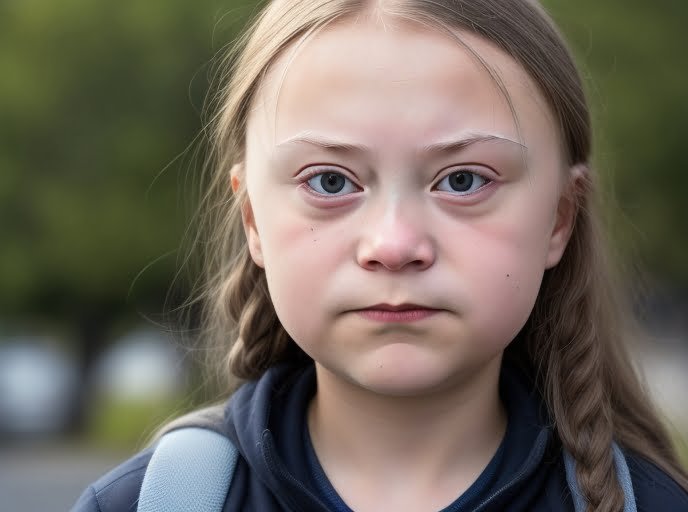 Greta Thunberg imagem reprodução